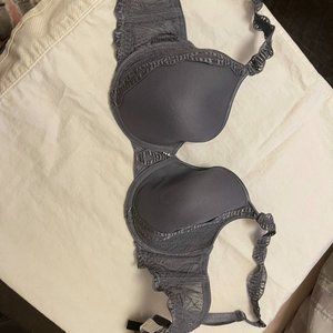 Chantelle Bra size 32DD, grey